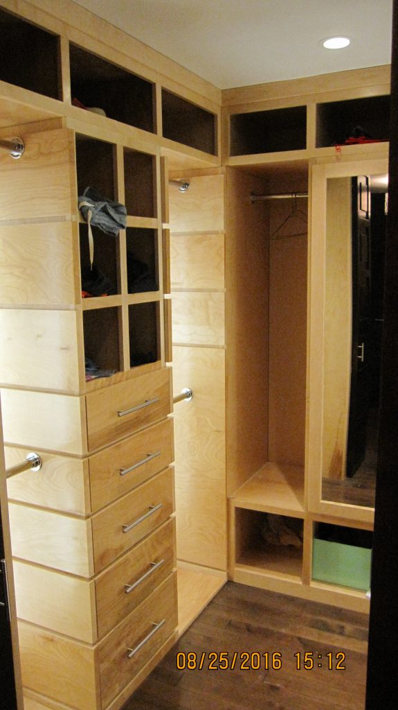 Closet storage