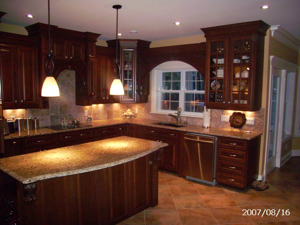 moulded kitchen